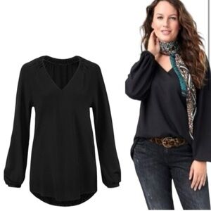 Cabi Size S Swanky Tee #3802 Black 2019 Was $99